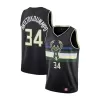 Men's Milwaukee Bucks Antetokounmpo #34 Swingman NBA Jersey 2020 - jerseystop