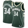 Men's Milwaukee Bucks Giannis Antetokounmpo #34 Swingman NBA Jersey - Icon Edition - jerseystop