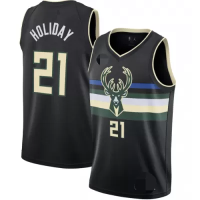 Men's Milwaukee Bucks Jrue Holiday #21 Swingman NBA Jersey - Statement Edition 2020/21 - jerseystop