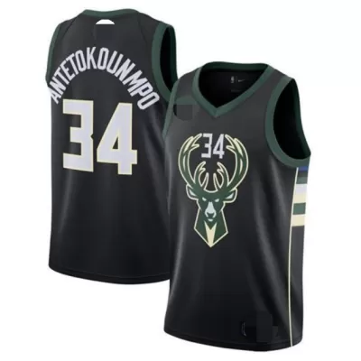 Men's Milwaukee Bucks Antetokounmpo #34 Swingman NBA Jersey - jerseystop