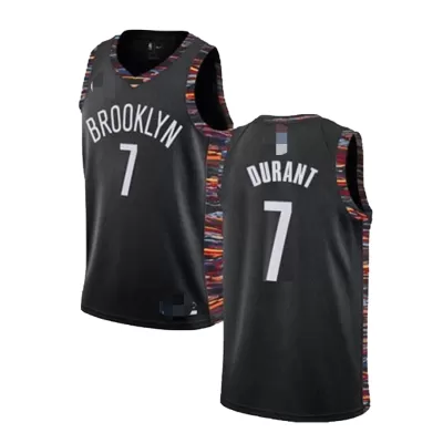 Men's Brooklyn Nets Durant #7 Swingman NBA Jersey - City Edition 2019/20 - jerseystop