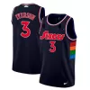 Men's Philadelphia 76ers Allen Iverson #3 Swingman NBA Jersey - City Edition 2021/22 - jerseystop