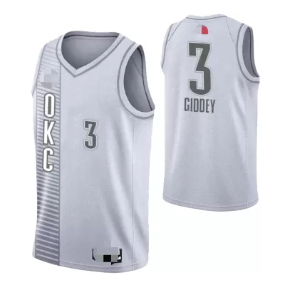 Men's Oklahoma City Thunder Josh Giddey #3 Swingman NBA Jersey - City Edition 2021/22 - jerseystop