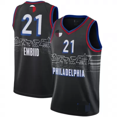 Men's Philadelphia 76ers Joel Embiid #21 Swingman NBA Jersey - Statement Edition 2020/21 - jerseystop