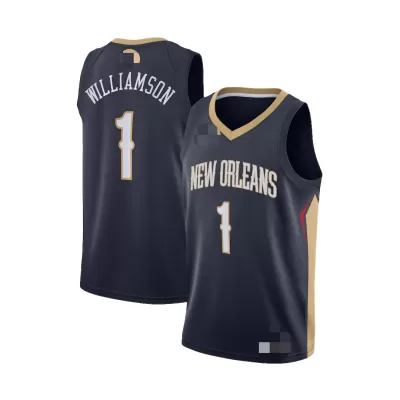 Men's New Orleans Pelicans Williamson #1 Swingman NBA Jersey 2019 - jerseystop