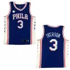 Men's Philadelphia 76ers Iverson #3 Swingman NBA Jersey - Icon Edition - jerseystop