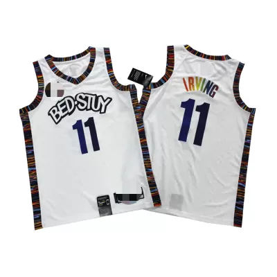 Men's Brooklyn Nets Irving #11 Swingman NBA Jersey - City Edition 2019/20 - jerseystop