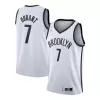 Men's Brooklyn Nets Durant #7 Swingman NBA Jersey - Association Edition 2019/20 - jerseystop