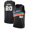 Men's San Antonio Spurs Manu Ginobili #20 Swingman NBA Jersey 2020/21 - jerseystop