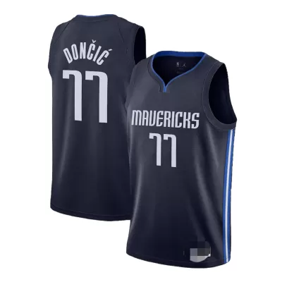 Men's Dallas Mavericks Doncic #77 Swingman NBA Jersey - Statement Edition 2020/21 - jerseystop