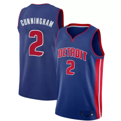 Men's Detroit Pistons Cade Cunningham #2 Swingman NBA Jersey - Icon Edition 2021 - jerseystop