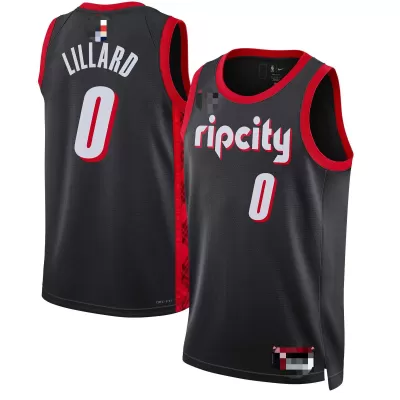 Men's Portland Trail Blazers Damian Lillard #0 Swingman NBA Jersey - City Edition 2021/22 - jerseystop