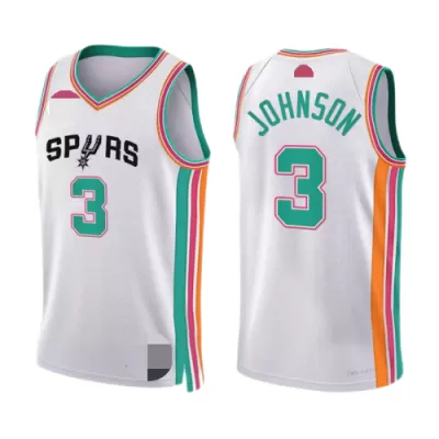 Men's San Antonio Spurs Keldon Johnson #3 Swingman NBA Jersey - City Edition 2021/22 - jerseystop