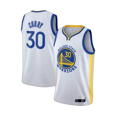 Men's Golden State Warriors Curry #30 Swingman NBA Jersey - Association Edition 2019/20 - jerseystop