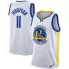 Men's Golden State Warriors Thompson #11 Swingman NBA Jersey - Association Edition 2019/20 - jerseystop