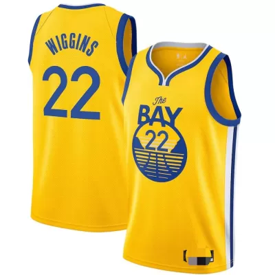 Men's Golden State Warriors Andrew Wiggin #22 Swingman NBA Jersey - Statement Edition 2020/21 - jerseystop