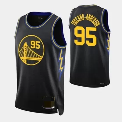 Men's Golden State Warriors Warriors TOSCANO-ANDERSON #95 Swingman NBA Jersey - City Edition 2021/22 - jerseystop