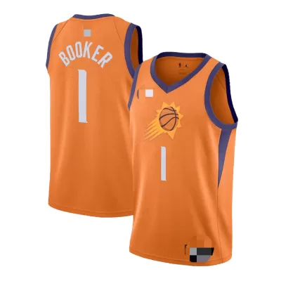 Men's Phoenix Suns Booker #1 Swingman NBA Jersey - Statement Edition 2020/21 - jerseystop