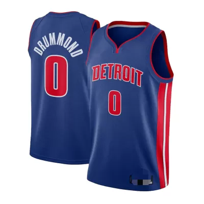 Men's Detroit Pistons Drummond #0 Swingman NBA Jersey - Icon Edition - jerseystop