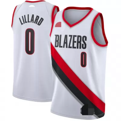 Men's Portland Trail Blazers Damian Lillard #0 Swingman NBA Jersey - Association Edition - jerseystop