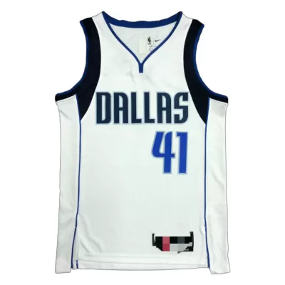 Men's Dallas Mavericks Dirk Nowitzki #41 Swingman NBA Jersey - Icon Edition 2021/22 - jerseystop