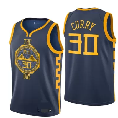 Men's Golden State Warriors Curry #30 Swingman NBA Jersey - City Edition 2019/20 - jerseystop