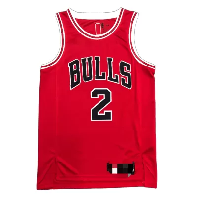 Men's Chicago Bulls Lonzo Ball #2 Swingman NBA Jersey - Icon Edition 2021 - jerseystop