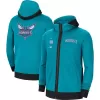 Men's Charlotte Hornets NBA Jersey Hoodie Jacket - jerseystop