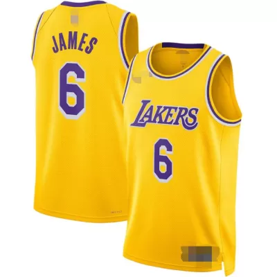 Men's Los Angeles Lakers LeBron James #6 Swingman NBA Jersey - Icon Edition 2022/23 - jerseystop