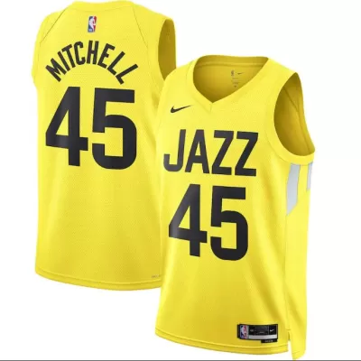 Men's Utah Jazz Donovan Mitchell #45 Swingman NBA Jersey - Icon Edition 22/23 - jerseystop