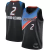 Men's Oklahoma City Thunder Shai Gilgeous-Alexander #2 Swingman NBA Jersey - City Edition 20/21 - jerseystop