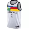 Men's Minnesota Timberwolves Anthony Edwards #1 Swingman NBA Jersey - City Edition 2022/23 - jerseystop