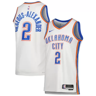 Men's Oklahoma City Thunder Shai Gilgeous-Alexander #2 Swingman NBA Jersey - Association Edition 22/23 - jerseystop