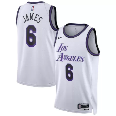 Men's Los Angeles Lakers LeBron James #6 Swingman NBA Jersey - City Edition 2022/23 - jerseystop