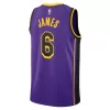 Men's Los Angeles Lakers LeBron James #6 Swingman NBA Jersey - Statement Edition 2022/23 - jerseystop