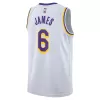 Men's Los Angeles Lakers LeBron James #6 Swingman NBA Jersey - Association Edition 2022/23 - jerseystop