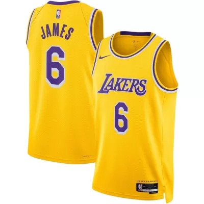 Men's Los Angeles Lakers LeBron James #6 Swingman NBA Jersey - Icon Edition 2022/23 - jerseystop