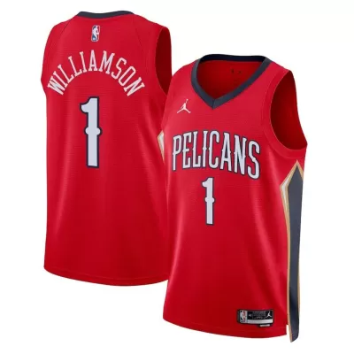 Men's New Orleans Pelicans Zion Williamson #1 NBA Jersey 22/23 - jerseystop