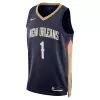 Men's New Orleans Pelicans Zion Williamson #1 NBA Jersey - Icon Edition 22/23 - jerseystop