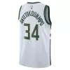 Men's Milwaukee Bucks Bucks Antetokounmpo #34 Swingman NBA Jersey - Association Edition 2022/23 - jerseystop