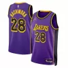 Men's Los Angeles Lakers Rui Hachimura #28 Swingman NBA Jersey - Statement Edition 2022/23 - jerseystop