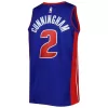 Men's Detroit Pistons Cade Cunningham #2 Swingman NBA Jersey - Icon Edition 2022/23 - jerseystop