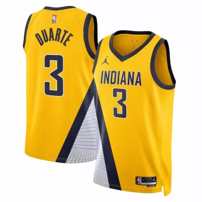 Men's Indiana Pacers Chris Duarte #3 Swingman NBA Jersey - Statement Edition 2022/23 - jerseystop