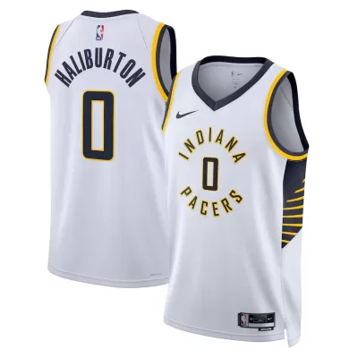 Men's Indiana Pacers Tyrese Haliburton #0 Swingman NBA Jersey - Association Edition 2022/23 - jerseystop