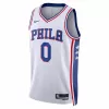 Men's Philadelphia 76ers Tyrese Maxey #0 Swingman NBA Jersey - Association Edition 22/23 - jerseystop