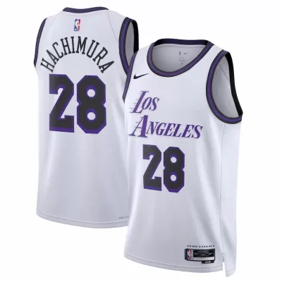 Men's Los Angeles Lakers Rui Hachimura #28 Swingman NBA Jersey - City Edition 22/23 - jerseystop