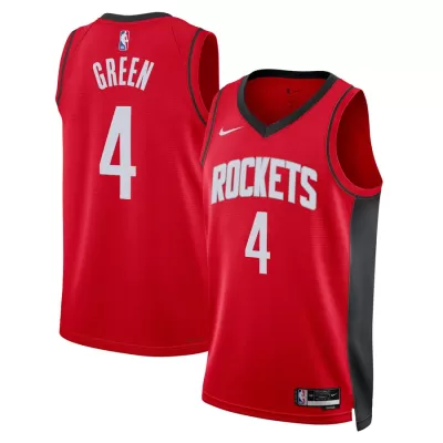 Men's Houston Rockets Jalen Green #4 Swingman NBA Jersey - Icon Edition 2022/23 - jerseystop