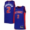 Men's Detroit Pistons Cade Cunningham #2 Swingman NBA Jersey - Icon Edition 2022/23 - jerseystop