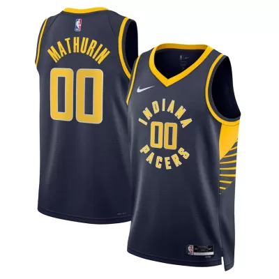 Men's Indiana Pacers Bennedict Mathurin #00 Swingman NBA Jersey - Icon Edition 2022/23 - jerseystop