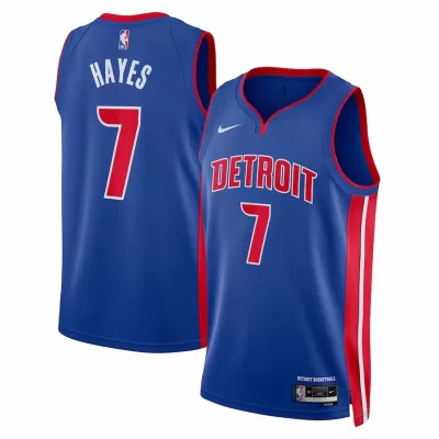 Men's Detroit Pistons Killian Hayes #7 Swingman NBA Jersey - Icon Edition 2022/23 - jerseystop